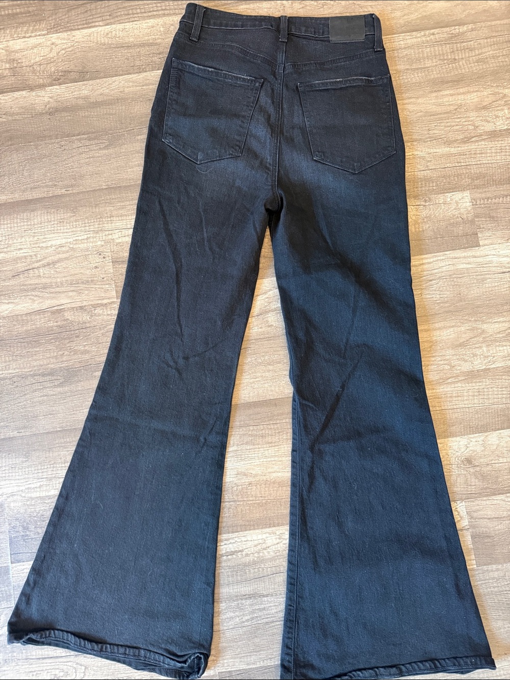 PAIGE Charlie wide leg 29 womens Black Jeans - Picture 6 of 6